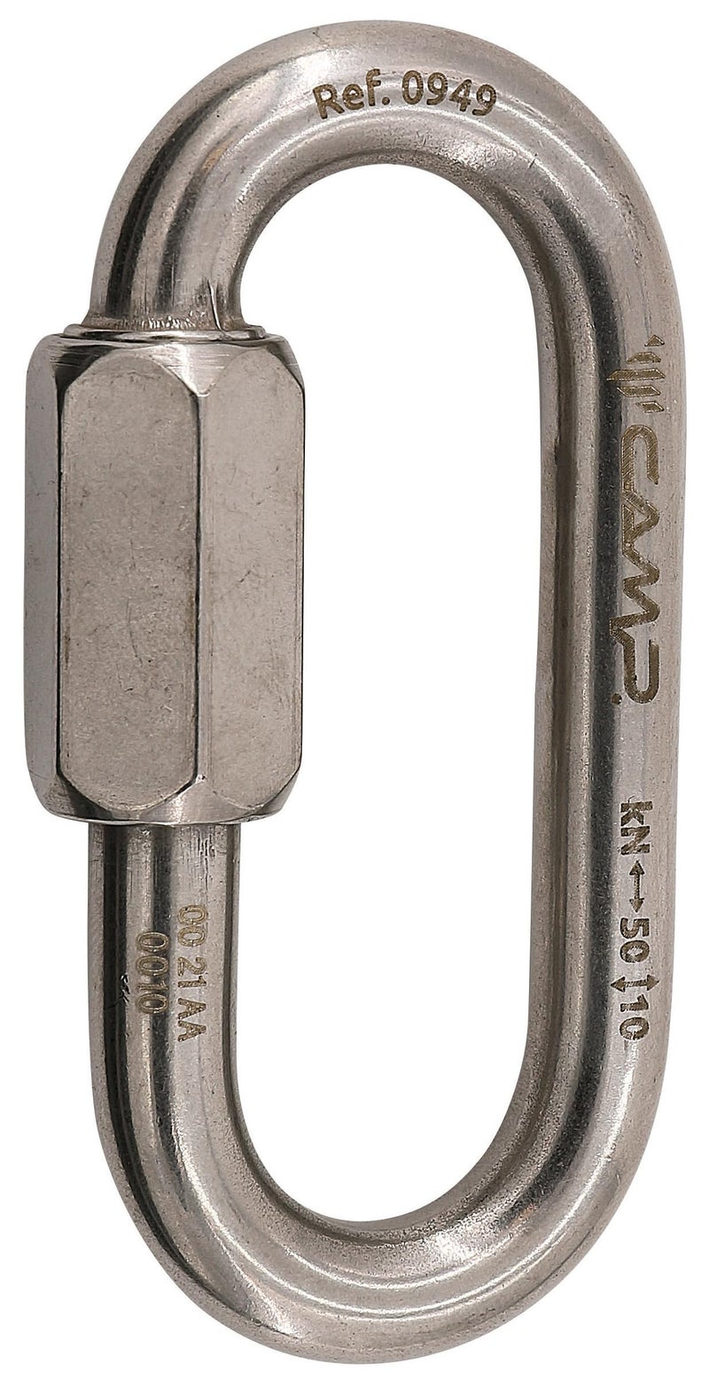 CAMP Oval Quick Link 10mm Stainless - Image 2